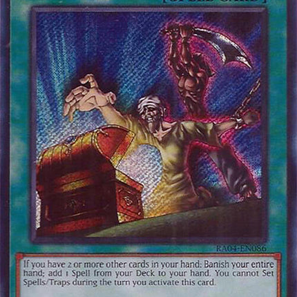 Left Arm Offering [RA04-EN086] Secret Rare