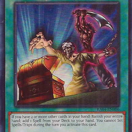 Left Arm Offering [RA04-EN086] Super Rare