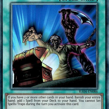 Left Arm Offering [RA04-EN086] Prismatic Ultimate Rare