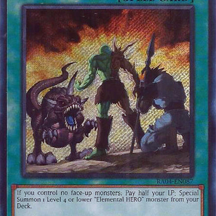 A Hero Lives [RA04-EN087] Secret Rare