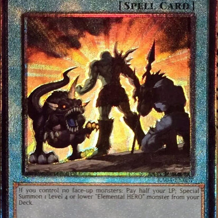 A Hero Lives [RA04-EN087] Prismatic Ultimate Rare