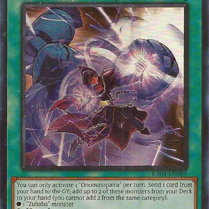 Onomatopaira [RA04-EN089] Super Rare