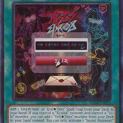 Secret Password [RA04-EN095] Secret Rare