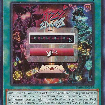 Secret Password [RA04-EN095] Ultra Rare