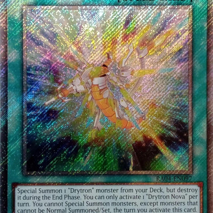 Drytron Nova [RA04-EN097] Platinum Secret Rare