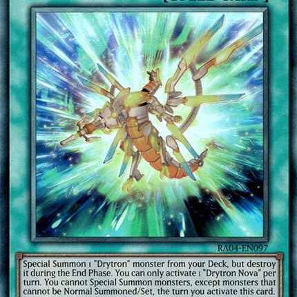 Drytron Nova [RA04-EN097] Prismatic Ultimate Rare