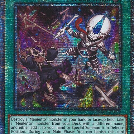 Mementotlan Bone Party [RA04-EN099] Quarter Century Secret Rare