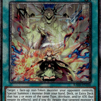 Metaltronus [RA04-EN100] Quarter Century Secret Rare