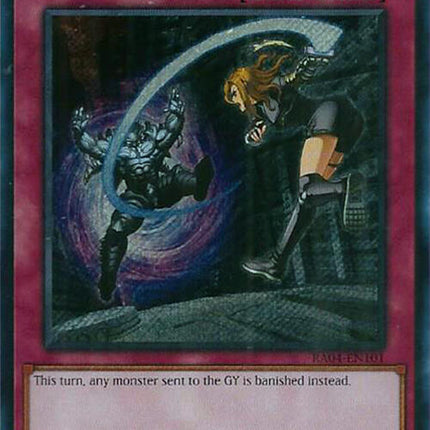 Different Dimension Ground [RA04-EN101] Secret Rare