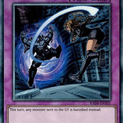 Different Dimension Ground [RA04-EN101] Prismatic Ultimate Rare