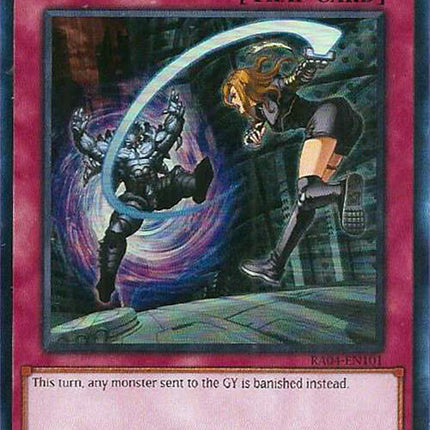 Different Dimension Ground [RA04-EN101] Ultra Rare