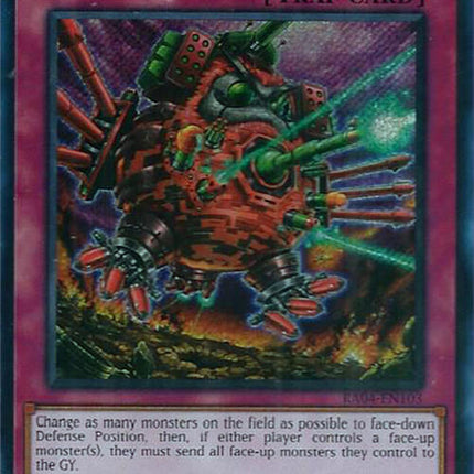 Destructive Daruma Karma Cannon [RA04-EN103] Secret Rare