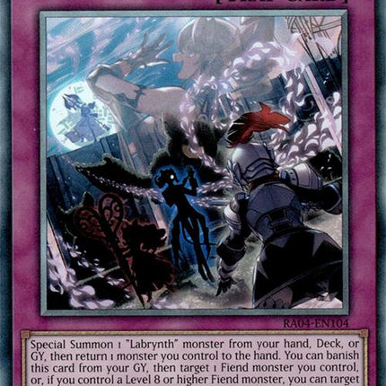 Big Welcome Labrynth [RA04-EN104] Prismatic Collector's Rare