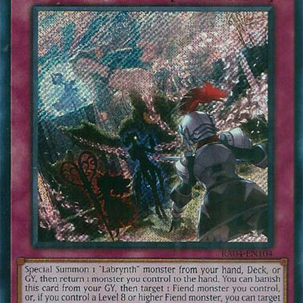 Big Welcome Labrynth [RA04-EN104] Secret Rare