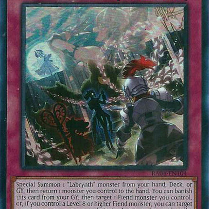 Big Welcome Labrynth [RA04-EN104] Super Rare