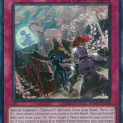 Big Welcome Labrynth [RA04-EN104] Ultra Rare