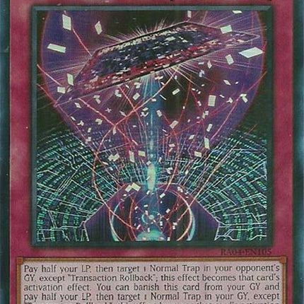 Transaction Rollback [RA04-EN105] Super Rare