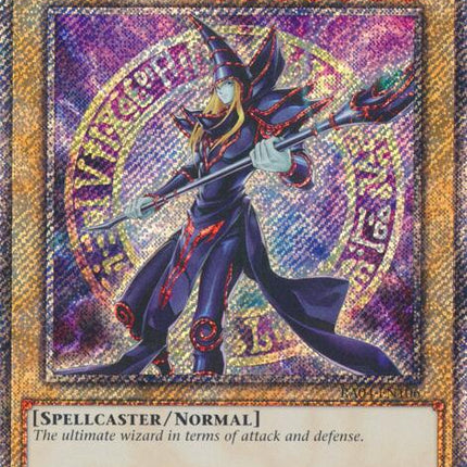 Dark Magician (8th Art) [RA04-EN106] Platinum Secret Rare