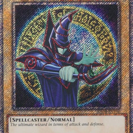 Dark Magician (9th Art) [RA04-EN106] Platinum Secret Rare