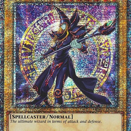 Dark Magician (8th Art) [RA04-EN106] Quarter Century Secret Rare