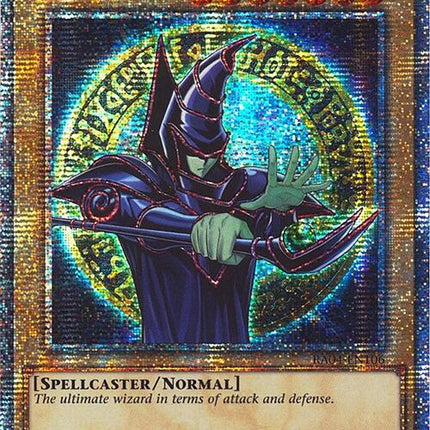 Dark Magician (9th Art) [RA04-EN106] Quarter Century Secret Rare
