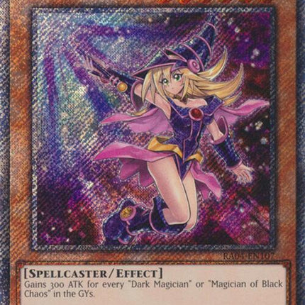 Dark Magician Girl (7th Art) [RA04-EN107] Platinum Secret Rare