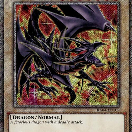Red-Eyes Black Dragon (8th Art) [RA04-EN109] Platinum Secret Rare