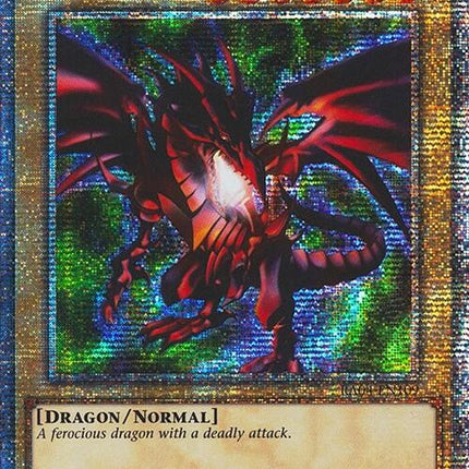 Red-Eyes Black Dragon (4th Art) [RA04-EN109] Quarter Century Secret Rare