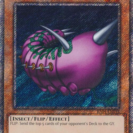 Needle Worm [RA04-EN112] Platinum Secret Rare