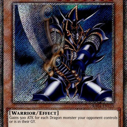 Buster Blader [RA04-EN115] Platinum Secret Rare