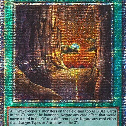 Necrovalley [RA04-EN122] Quarter Century Secret Rare
