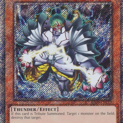 Zaborg the Thunder Monarch [RA04-EN125] Platinum Secret Rare