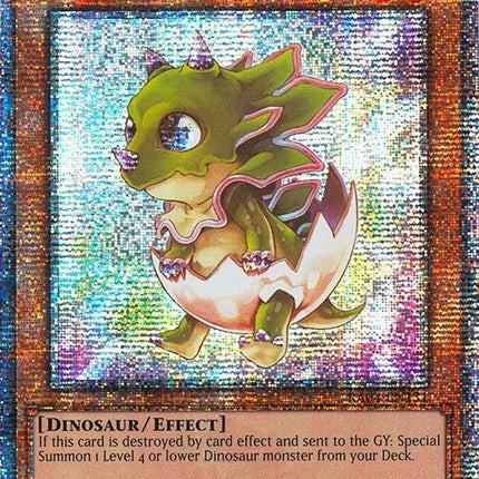 Babycerasaurus [RA04-EN131] Quarter Century Secret Rare