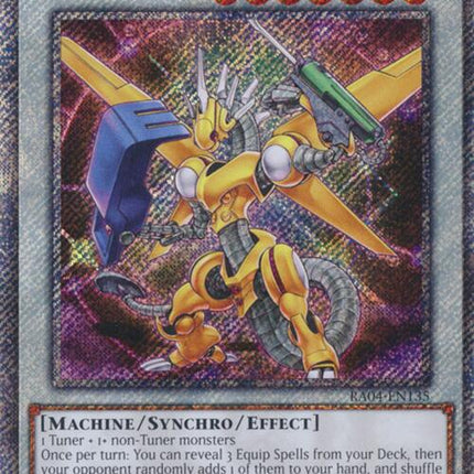 Power Tool Dragon [RA04-EN135] Platinum Secret Rare