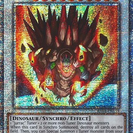 Jurrac Meteor [RA04-EN139] Quarter Century Secret Rare