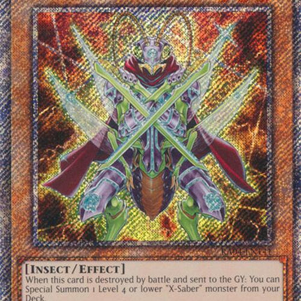 XX-Saber Emmersblade [RA04-EN141] Platinum Secret Rare