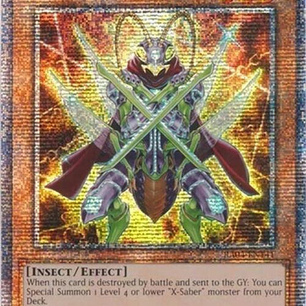 XX-Saber Emmersblade [RA04-EN141] Quarter Century Secret Rare