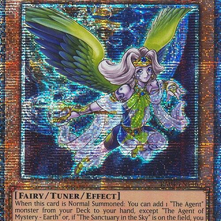 The Agent of Mystery - Earth [RA04-EN146] Quarter Century Secret Rare