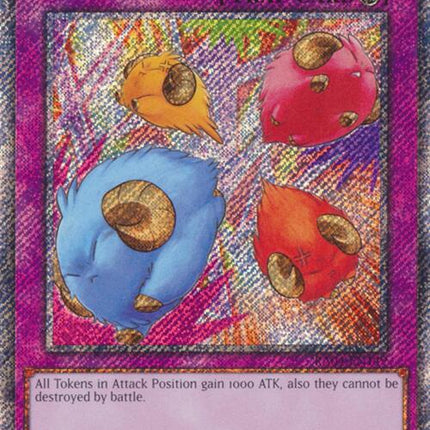 Token Stampede [RA04-EN149] Platinum Secret Rare