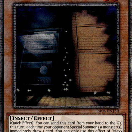 Maxx "C" [RA04-EN150] Quarter Century Secret Rare