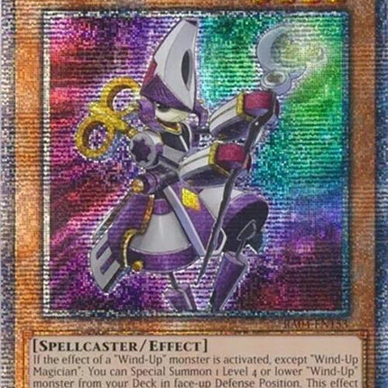 Wind-Up Magician [RA04-EN153] Quarter Century Secret Rare