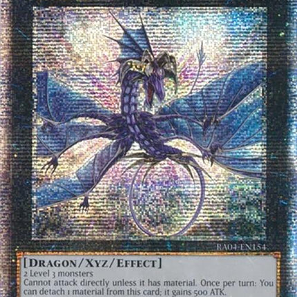 Number 17: Leviathan Dragon [RA04-EN154] Quarter Century Secret Rare