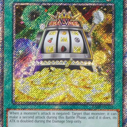 Double or Nothing! [RA04-EN156] Platinum Secret Rare