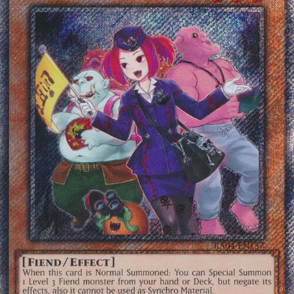 Tour Guide from the Underworld (Alternate Art) [RA04-EN157] Platinum Secret Rare