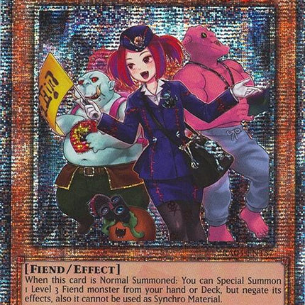 Tour Guide from the Underworld (Alternate Art) [RA04-EN157] Quarter Century Secret Rare