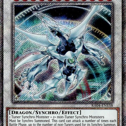 Shooting Quasar Dragon [RA04-EN158] Platinum Secret Rare