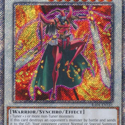 Crimson Blader [RA04-EN161] Platinum Secret Rare