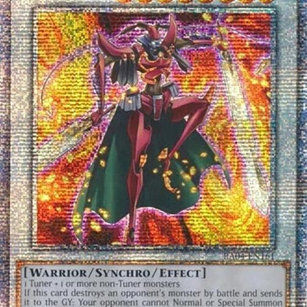 Crimson Blader [RA04-EN161] Quarter Century Secret Rare