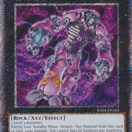 Number 30: Acid Golem of Destruction [RA04-EN165] Platinum Secret Rare