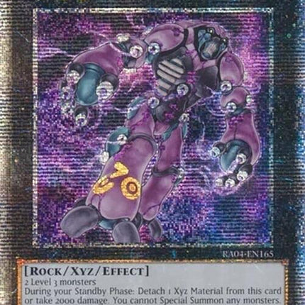 Number 30: Acid Golem of Destruction [RA04-EN165] Quarter Century Secret Rare